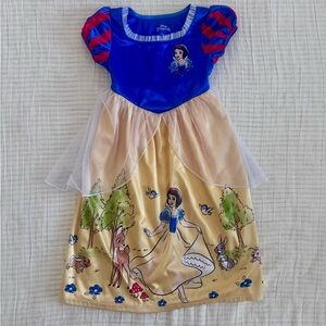 Disney Snow White Dress with Blue and Yellow Design